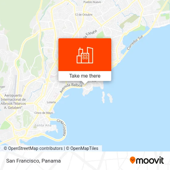 San Francisco map