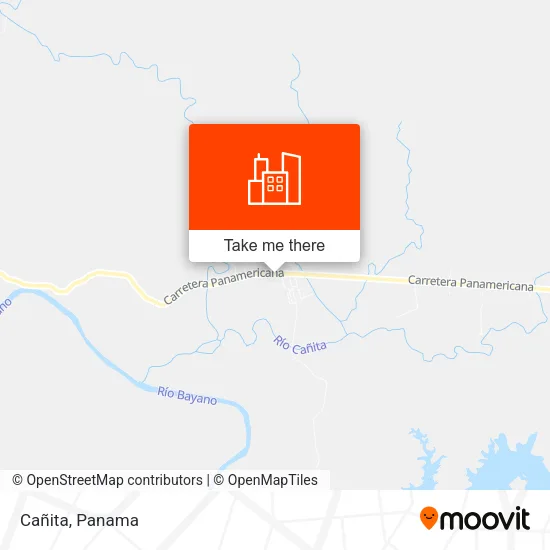 Cañita map