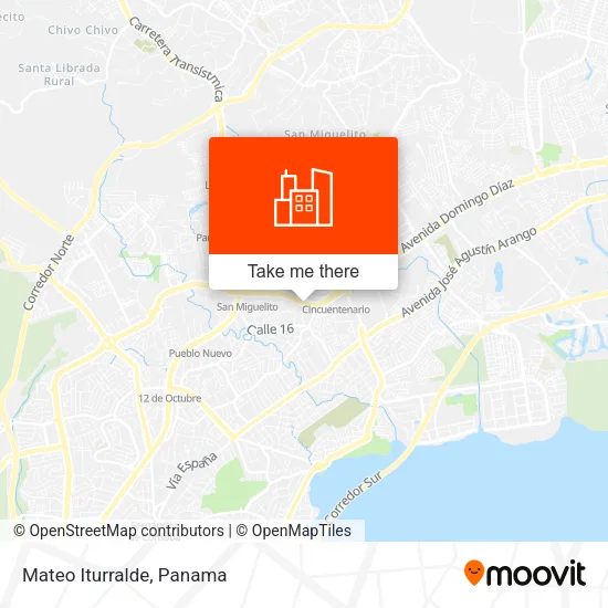 Mateo Iturralde map