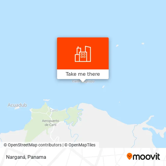 Narganá map