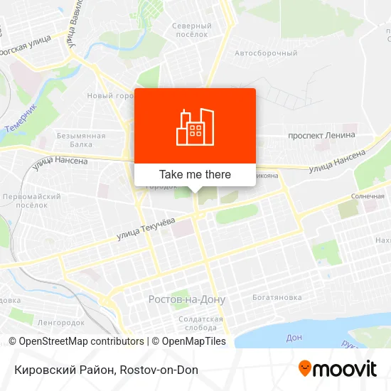 Кировский Район map