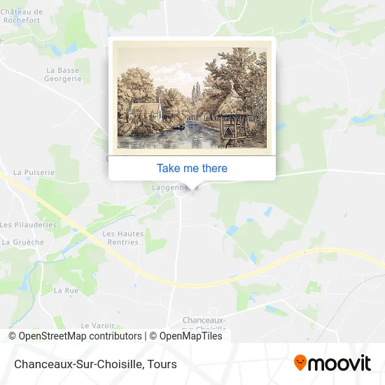 Chanceaux-Sur-Choisille map