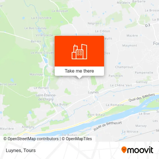 Luynes map