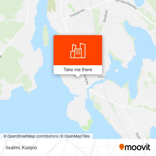 Iisalmi map