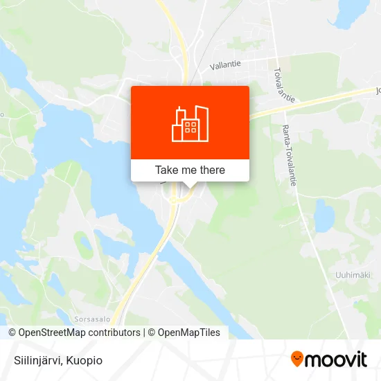 Siilinjärvi map