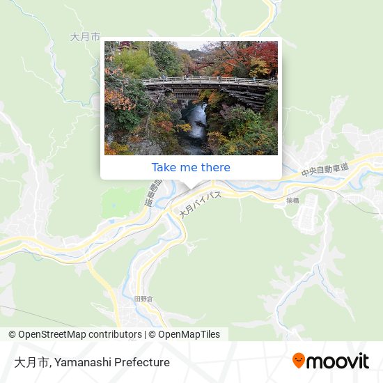 大月市 map