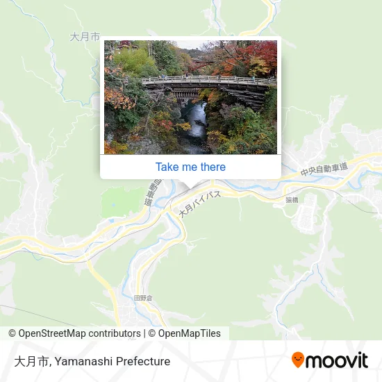 大月市 map