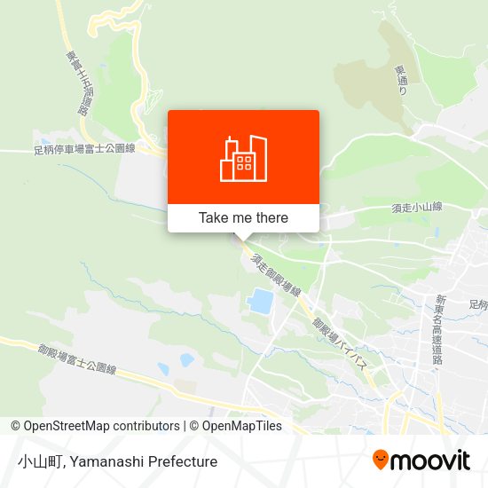 小山町 map