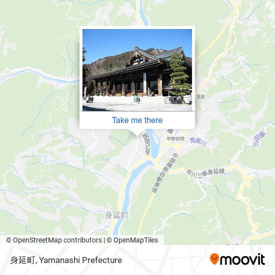 身延町 map