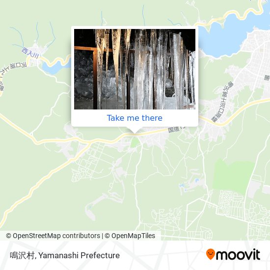 鳴沢村 map