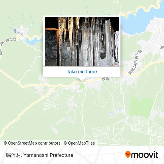 鳴沢村 map