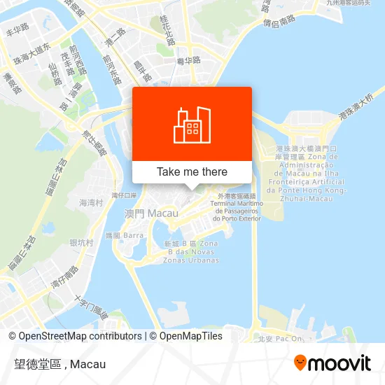 望德堂區 map