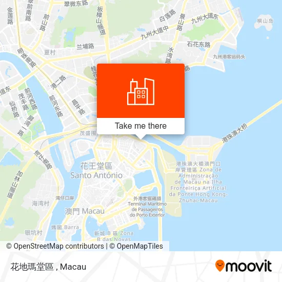 花地瑪堂區 map