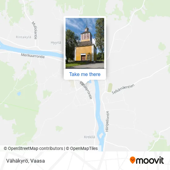 Vähäkyrö map