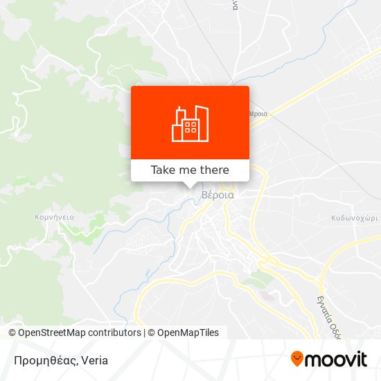 Προμηθέας map