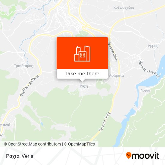 Ραχιά map