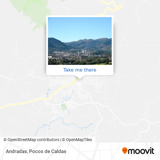 Andradas map