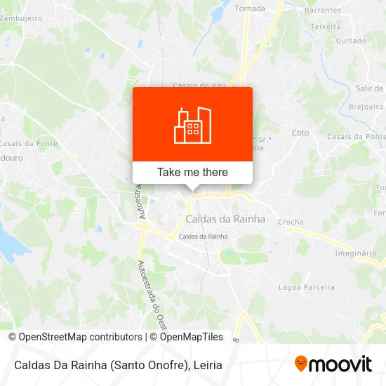 Caldas Da Rainha (Santo Onofre) map