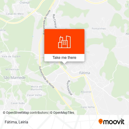 Fátima map