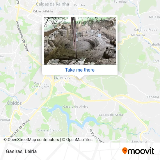 Gaeiras map