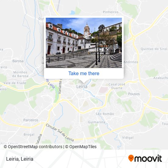 Leiria map