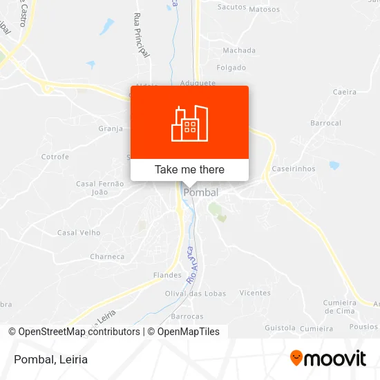 Pombal map