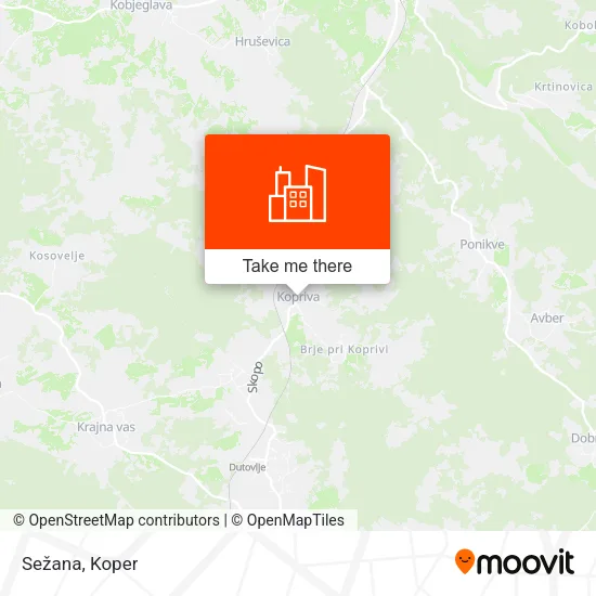 Sežana map