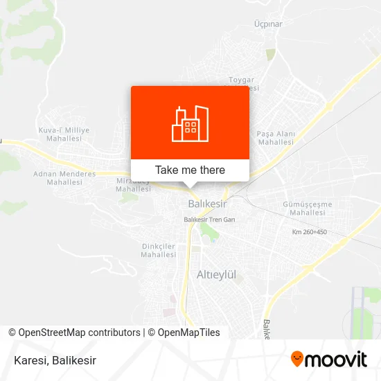 Karesi map