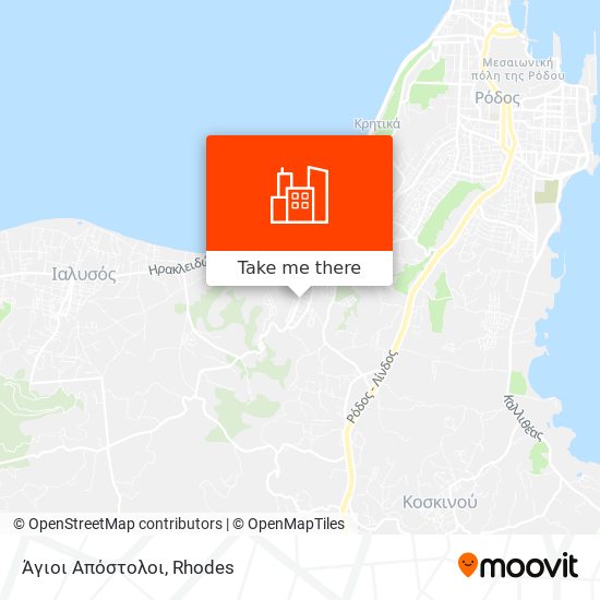 Άγιοι Απόστολοι map