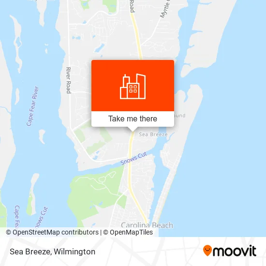 Sea Breeze map