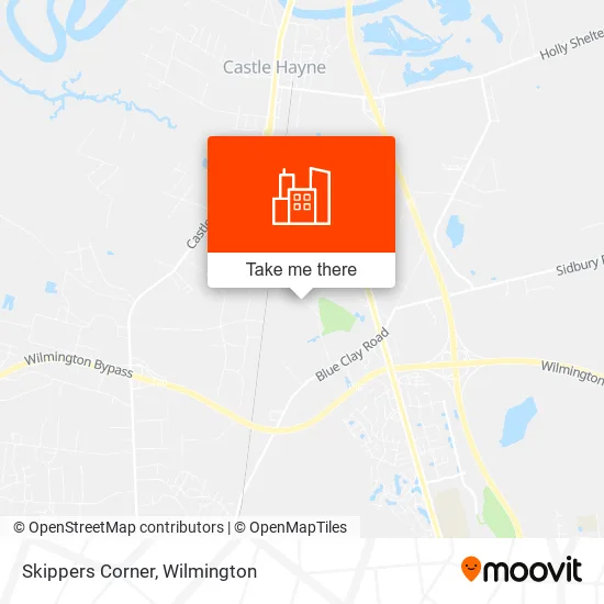 Skippers Corner map