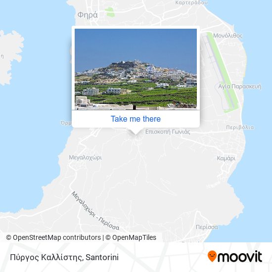 Πύργος Καλλίστης map