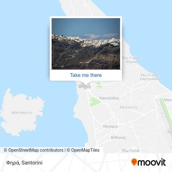 Φηρά map