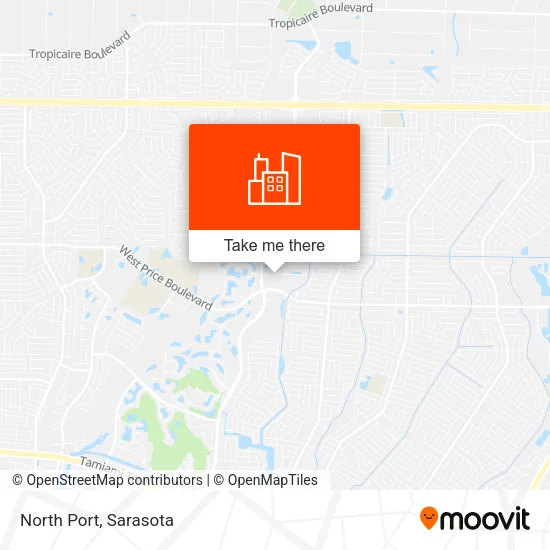North Port map