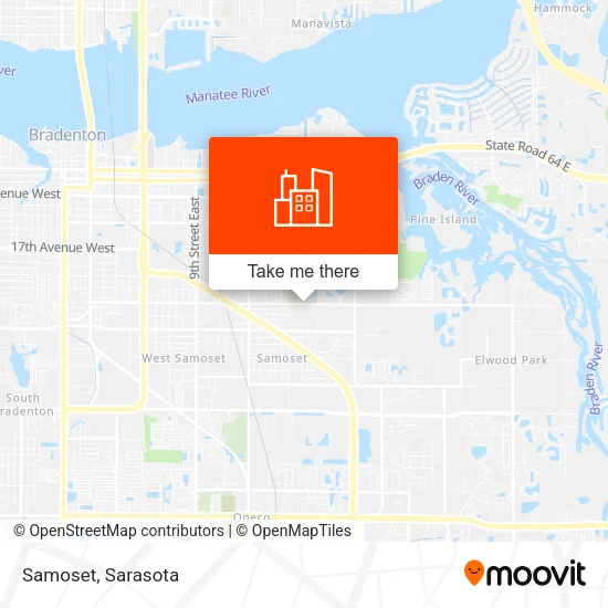 Samoset map