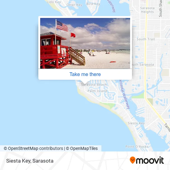 Siesta Key map