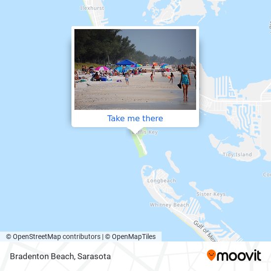 Bradenton Beach map