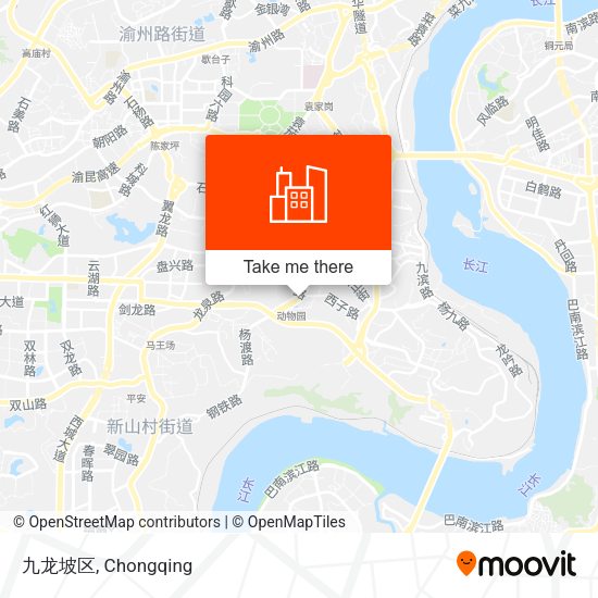 九龙坡区 map