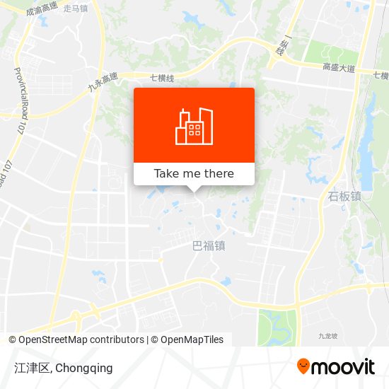 江津区 map