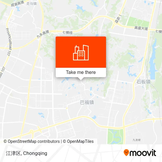 江津区 map