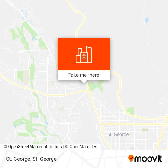 St. George map