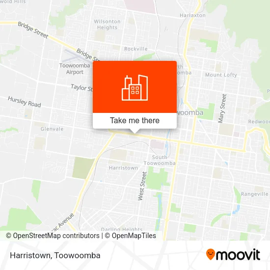 Harristown map