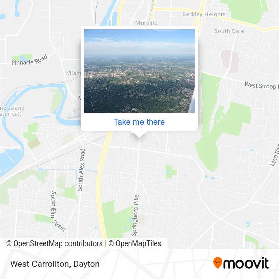 West Carrollton map