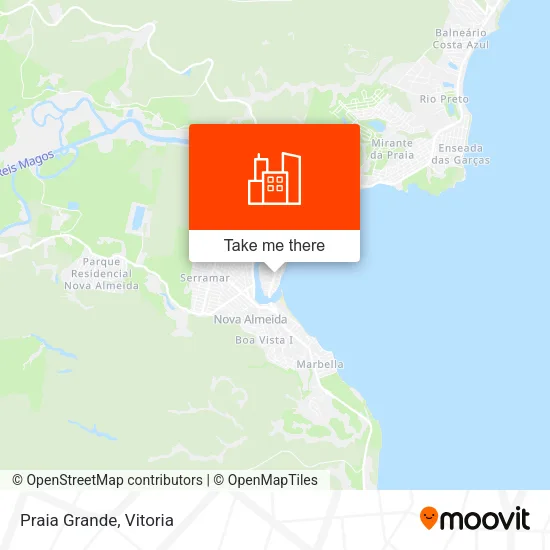 Praia Grande map