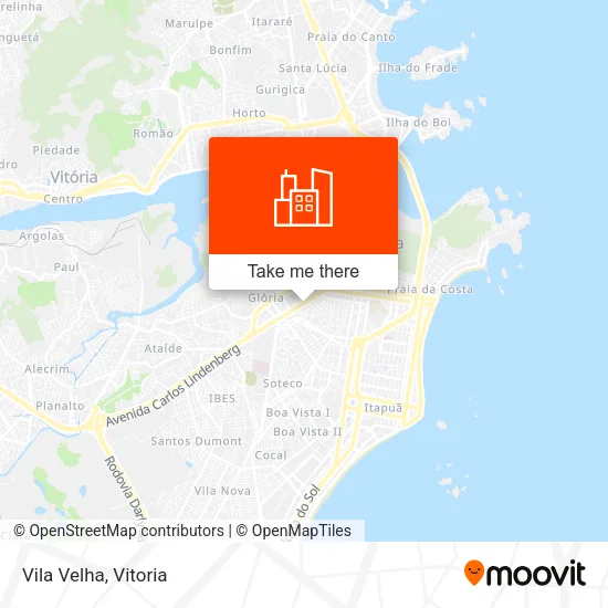 Vila Velha map