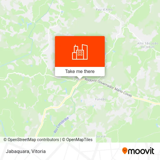 Jabaquara map