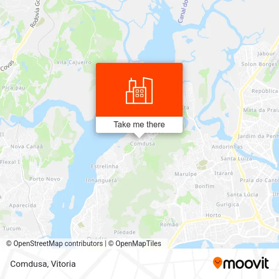Comdusa map