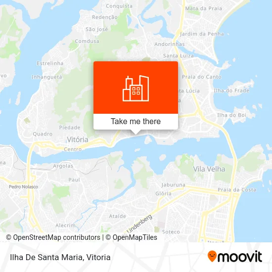Ilha De Santa Maria map