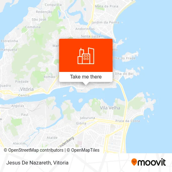 Jesus De Nazareth map