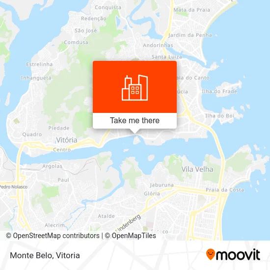 Monte Belo map